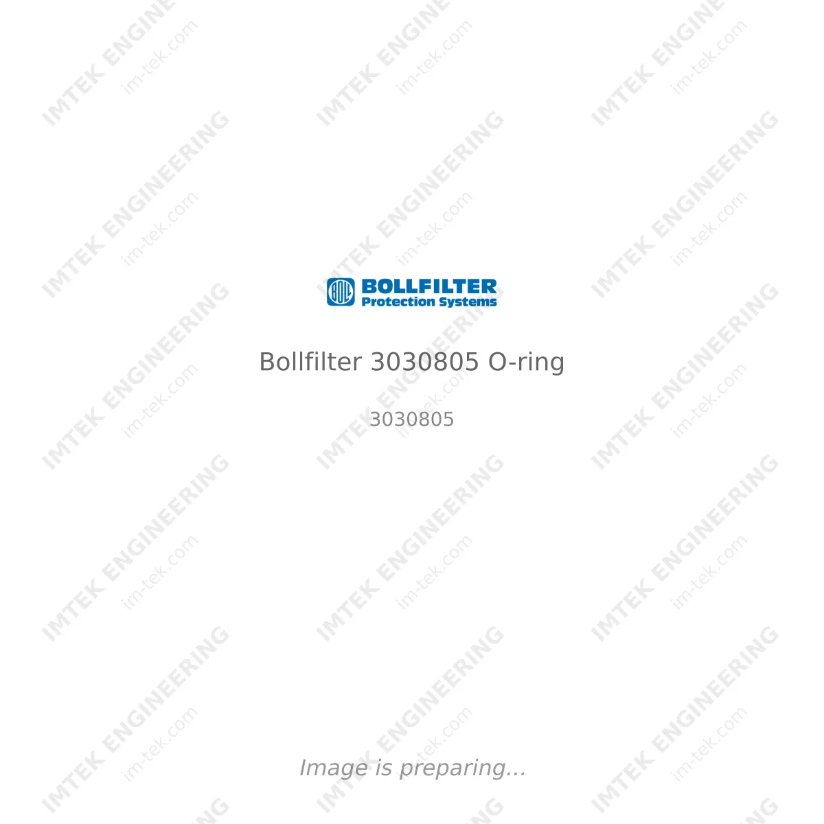 Bollfilter Bollfilter 3030805 O-ring - 3030805