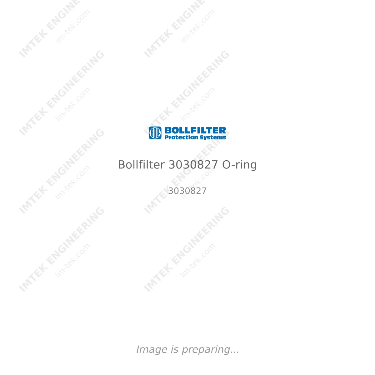 Bollfilter Bollfilter 3030827 O-ring - 3030827