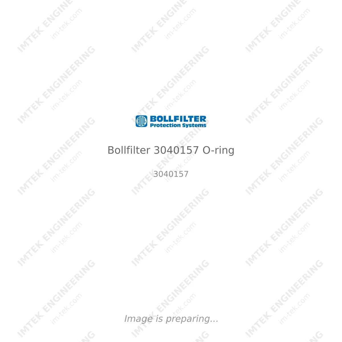 Bollfilter Bollfilter 3040157 O-ring - 3040157