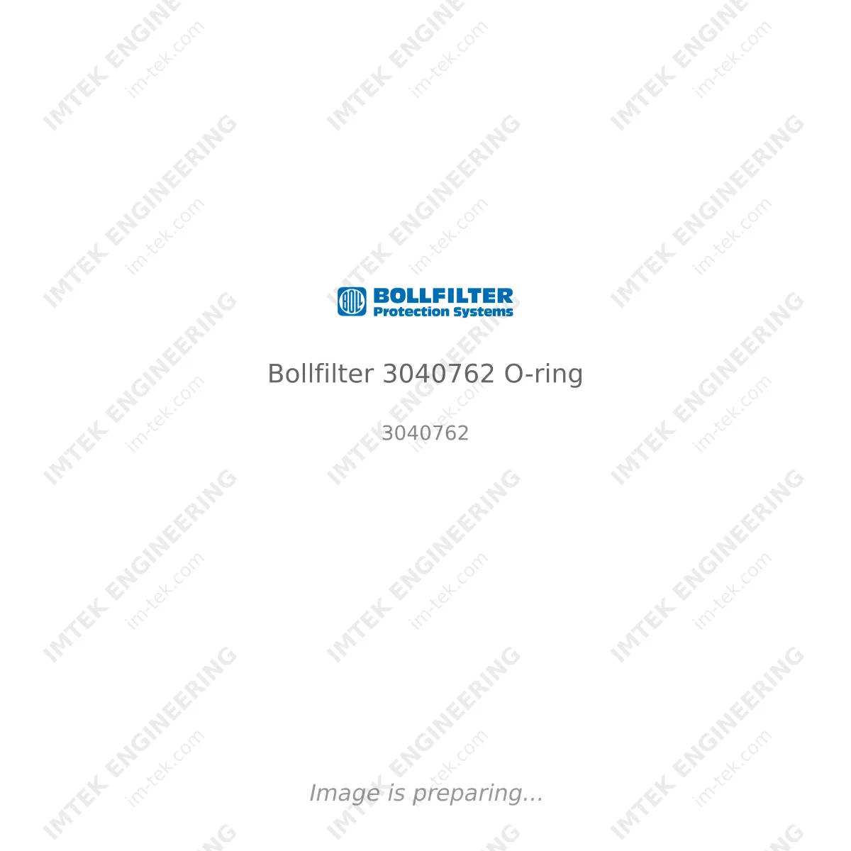 Bollfilter Bollfilter 3040762 O-ring - 3040762