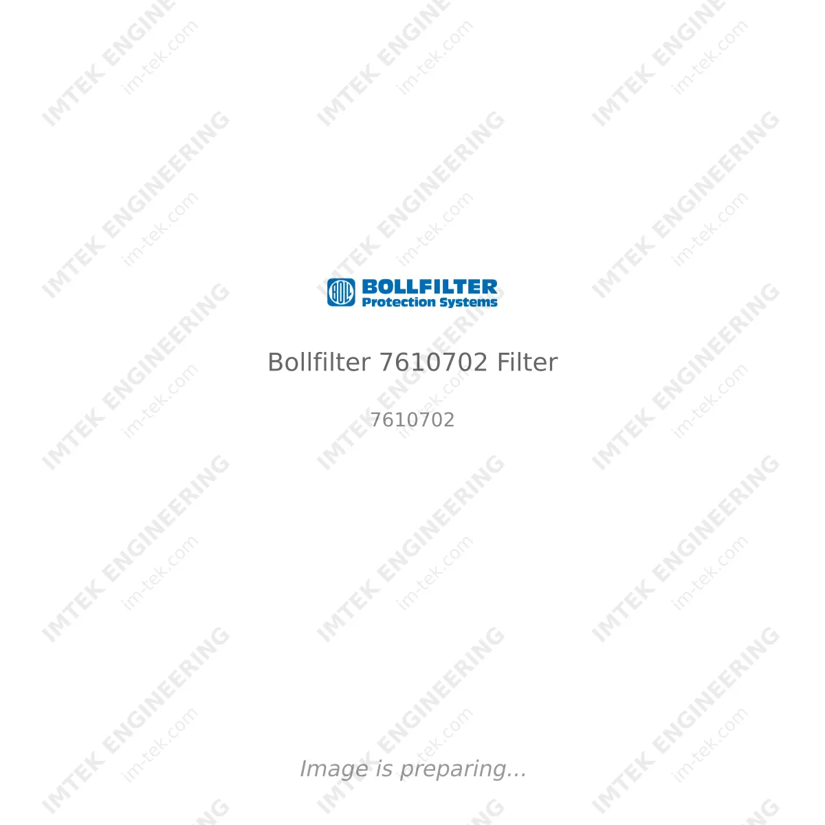 Bollfilter Bollfilter 7610702 Filter - 7610702