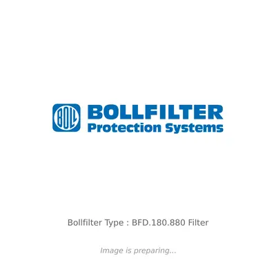 Bollfilter Bollfilter Type : BFD.180.880 Filter
