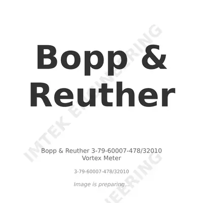 Bopp & Reuther Bopp & Reuther 3-79-60007-478/32010 Vortex Meter - 3-79-60007-478/32010