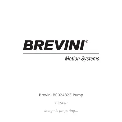 Brevini Brevini B0024323 Pump - B0024323