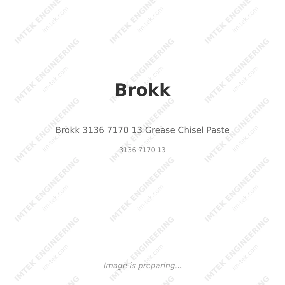 Brokk Brokk 3136 7170 13 Grease Chisel Paste - 3136 7170 13
