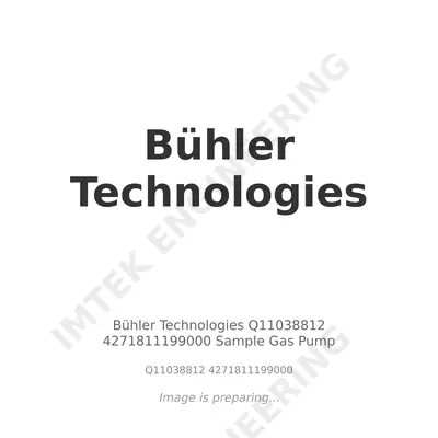 Bühler Technologies Bühler Technologies Q11038812 4271811199000 Sample Gas Pump - Q11038812  4271811199000