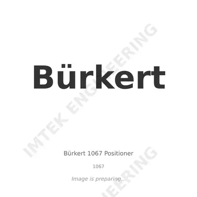 Bürkert Bürkert 1067 Positioner - 1067
