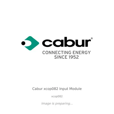 Cabur Cabur xcop082 Input Module - xcop082