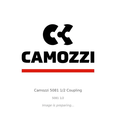 Camozzi Camozzi 5081 1/2 Coupling - 5081 1/2