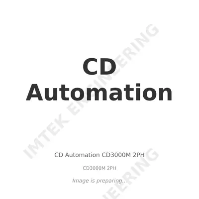 CD Automation CD Automation CD3000M 2PH - CD3000M 2PH