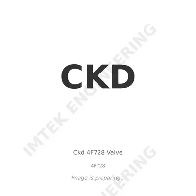 CKD Ckd 4F728 Valve - 4F728