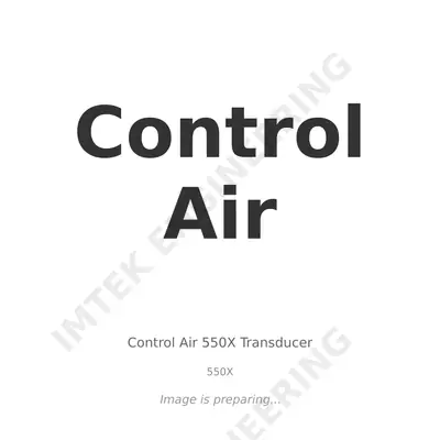 Control Air Control Air 550X Transducer - 550X