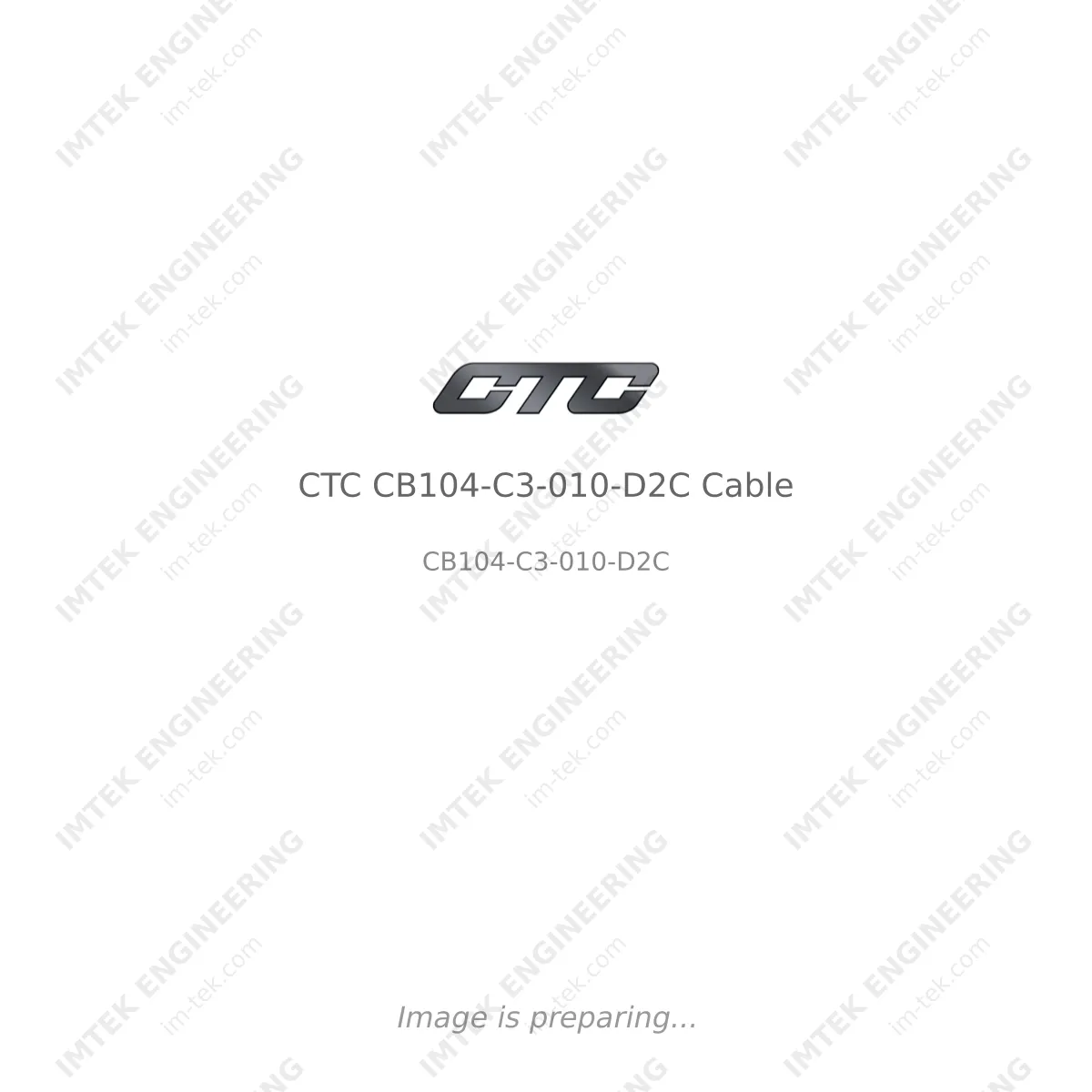 CTC CTC CB104-C3-010-D2C Cable - CB104-C3-010-D2C