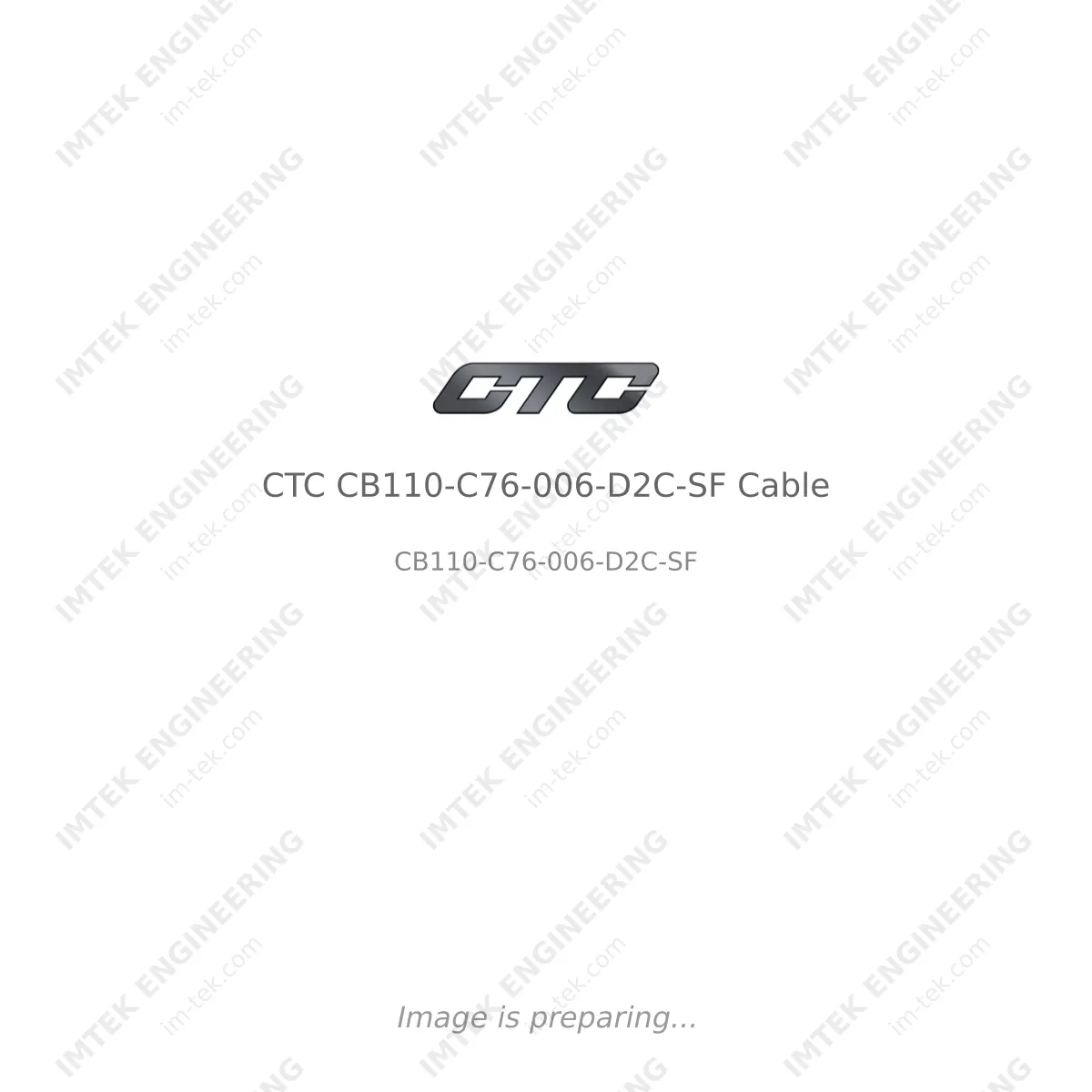 CTC CTC CB110-C76-006-D2C-SF Cable - CB110-C76-006-D2C-SF