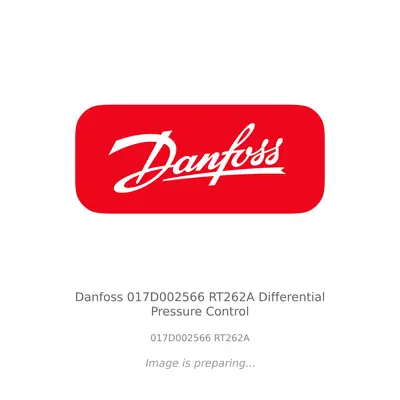 Danfoss Danfoss 017D002566 RT262A Differential Pressure Control - 017D002566 RT262A
