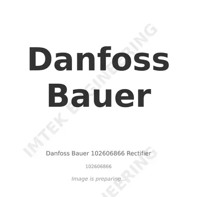 Danfoss Bauer Danfoss Bauer 102606866 Rectifier - 102606866