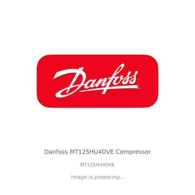 Danfoss Danfoss MT125HU4DVE Compressor - MT125HU4DVE