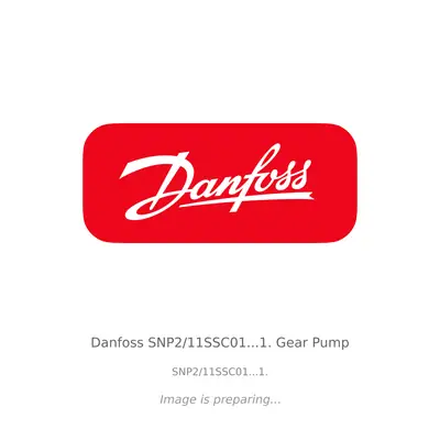 Danfoss Danfoss SNP2/11SSC01...1. Gear Pump - SNP2/11SSC01...1.