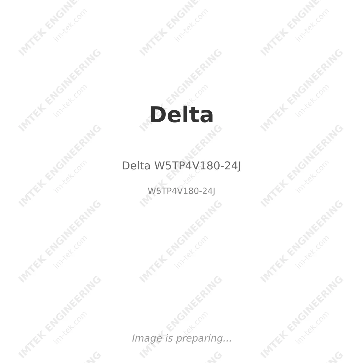Delta Delta W5TP4V180-24J - W5TP4V180-24J