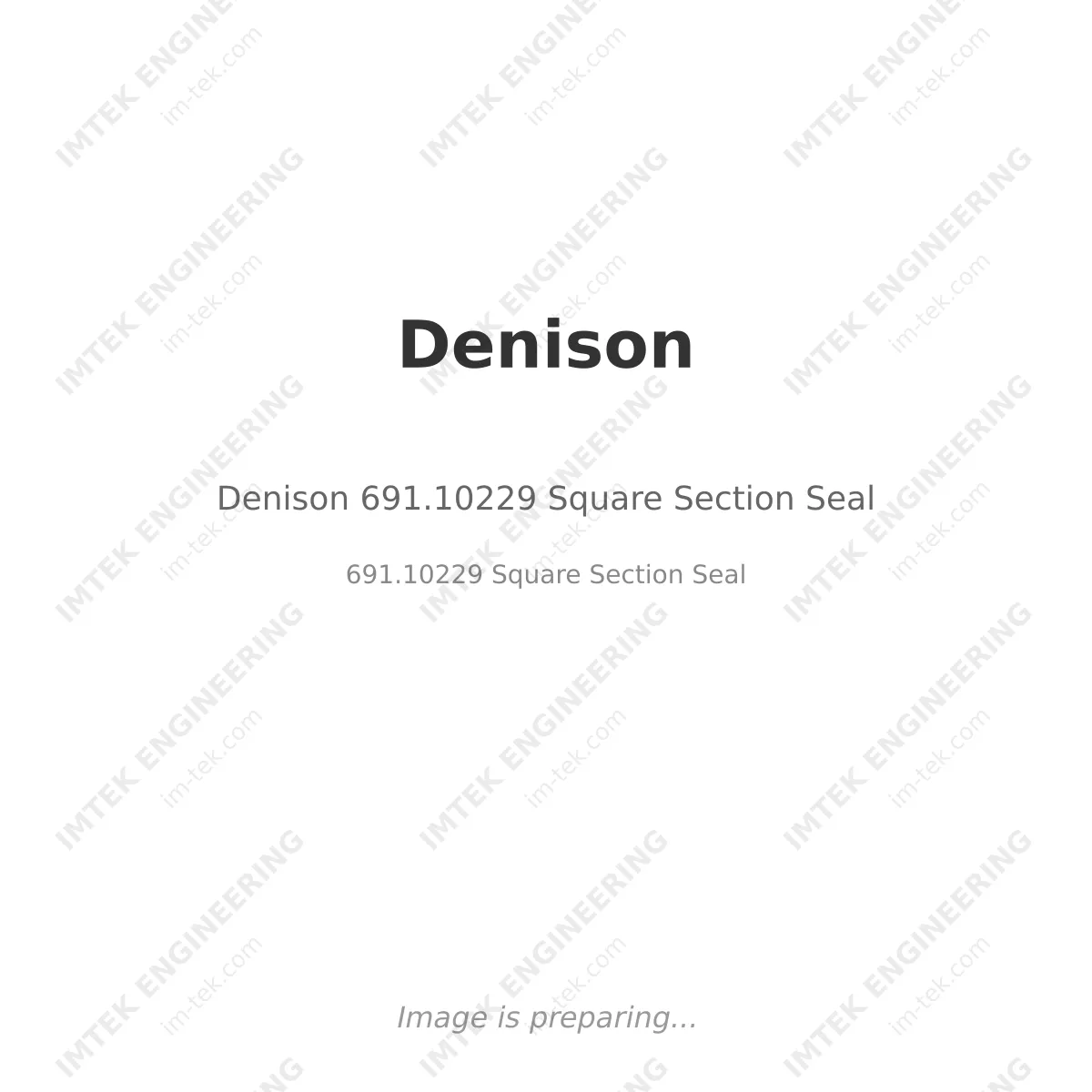 Denison Denison 691.10229 Square Section Seal - 691.10229 Square Section Seal