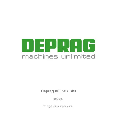 Deprag Deprag 803587 Bits - 803587