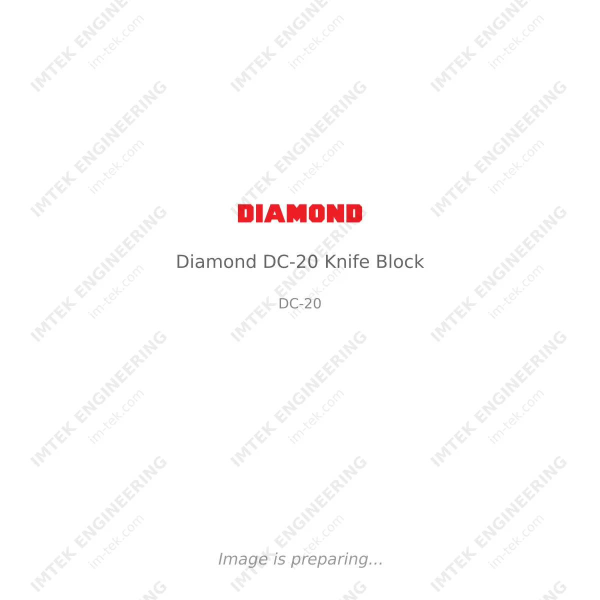 Diamond Diamond DC-20 Knife Block - DC-20