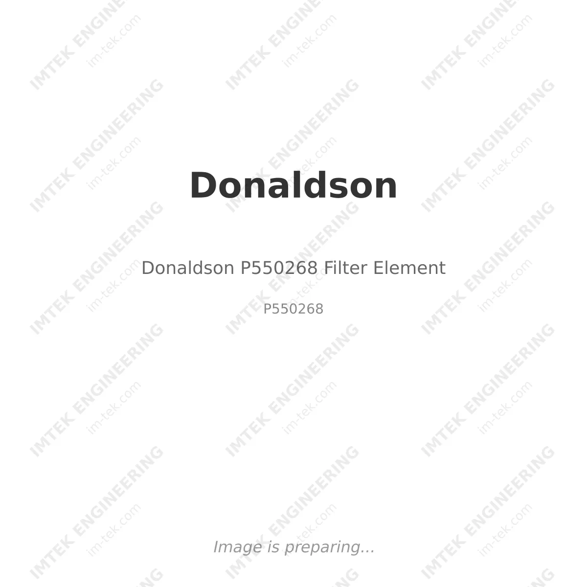 Donaldson Donaldson P550268 Filter Element - P550268
