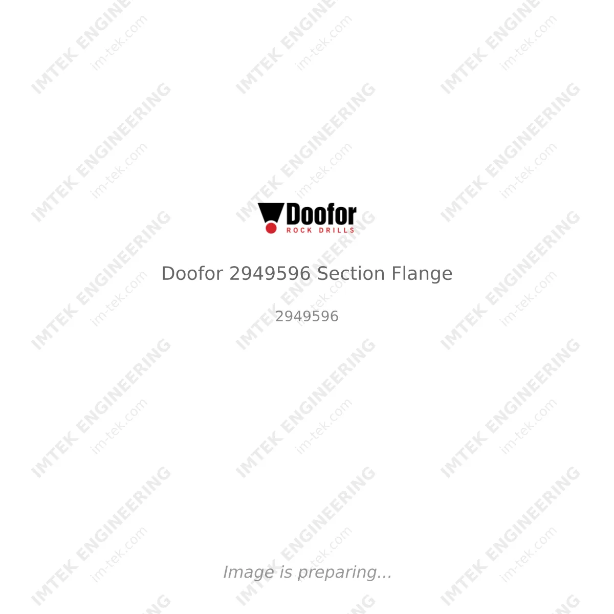 Doofor Doofor 2949596 Section Flange - 2949596