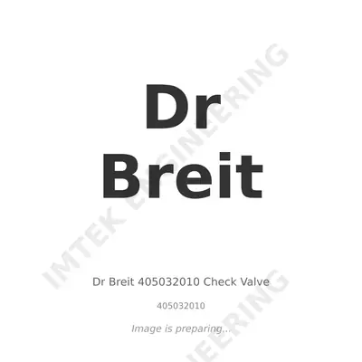 Dr Breit Dr Breit 405032010 Check Valve - 405032010