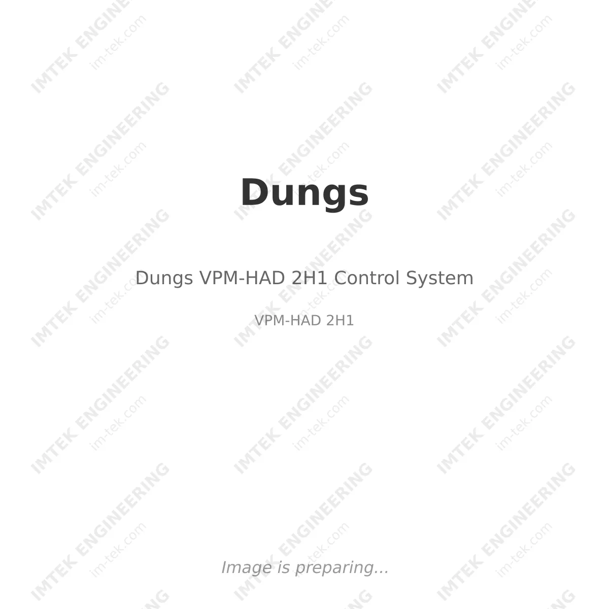 Dungs Dungs VPM-HAD 2H1 Control System - VPM-HAD 2H1