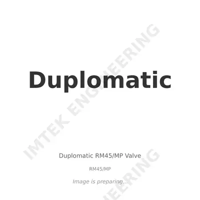 Duplomatic Duplomatic RM45/MP Valve - RM45/MP