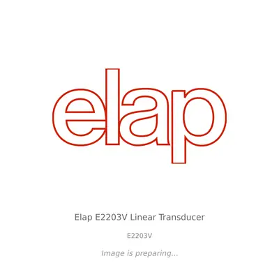 Elap Elap E2203V Linear Transducer - E2203V