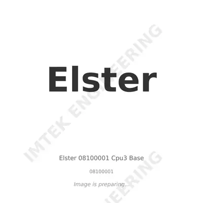 Elster Elster 08100001 Cpu3 Base - 08100001