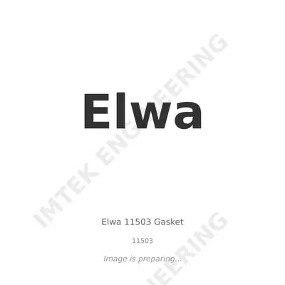 Elwa Elwa 11503 Gasket - 11503