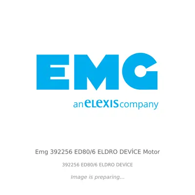 EMG Emg 392256 ED80/6 ELDRO DEVİCE Motor - 392256 ED80/6 ELDRO DEVİCE