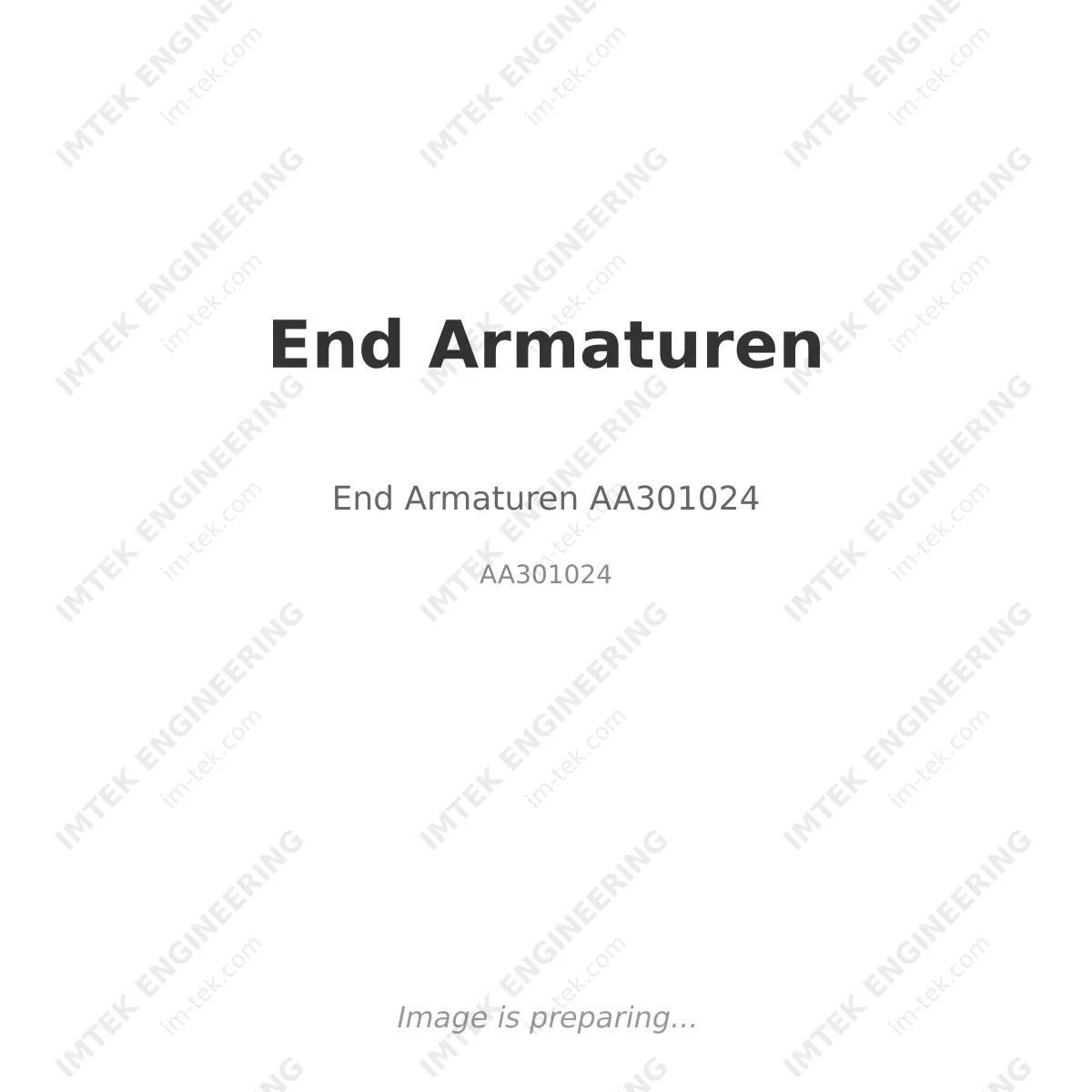 End Armaturen End Armaturen AA301024 - AA301024