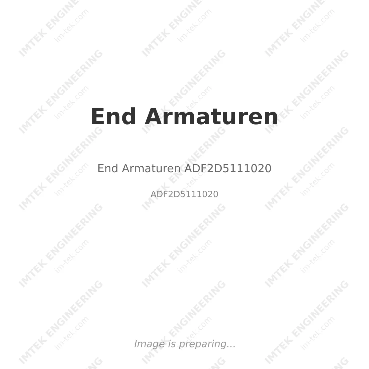 End Armaturen End Armaturen ADF2D5111020 - ADF2D5111020