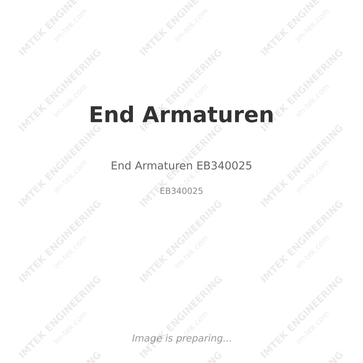 End Armaturen End Armaturen EB340025 - EB340025