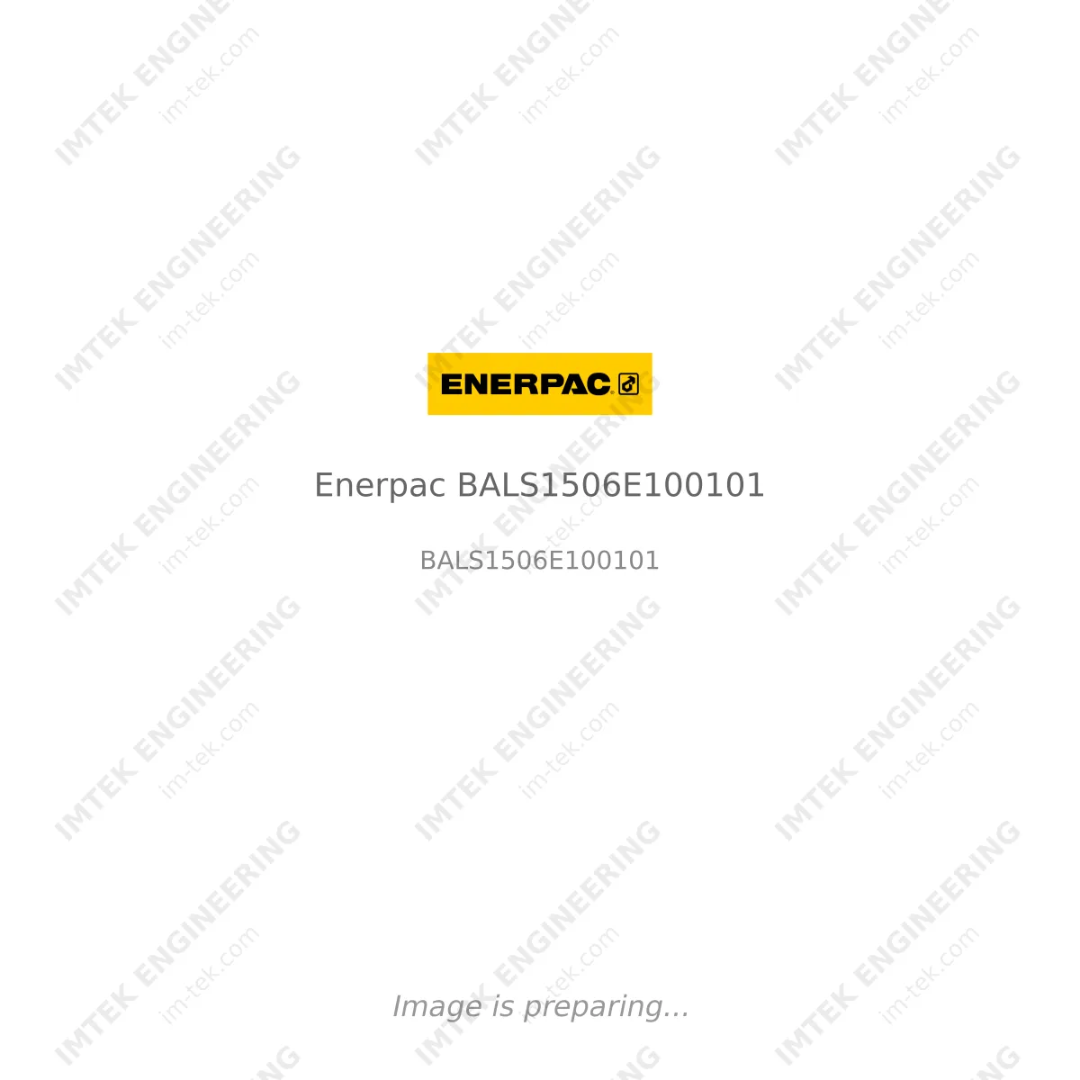 Enerpac Enerpac BALS1506E100101 - BALS1506E100101