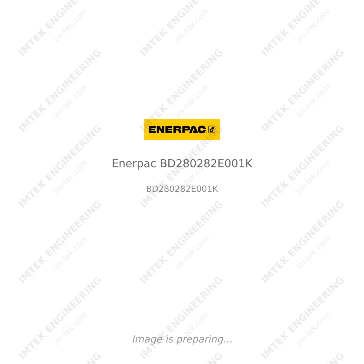 Enerpac Enerpac BD280282E001K - BD280282E001K