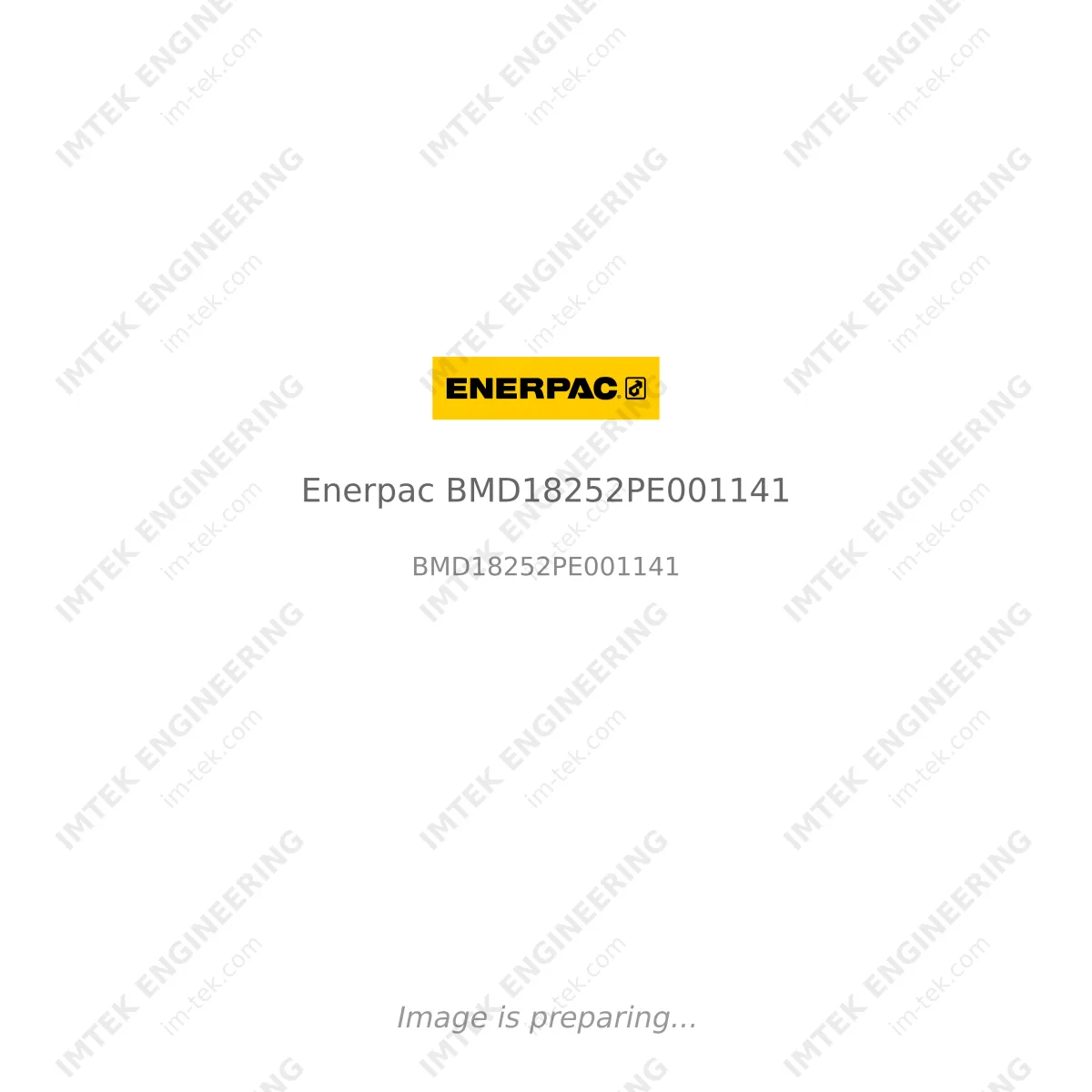 Enerpac Enerpac BMD18252PE001141 - BMD18252PE001141