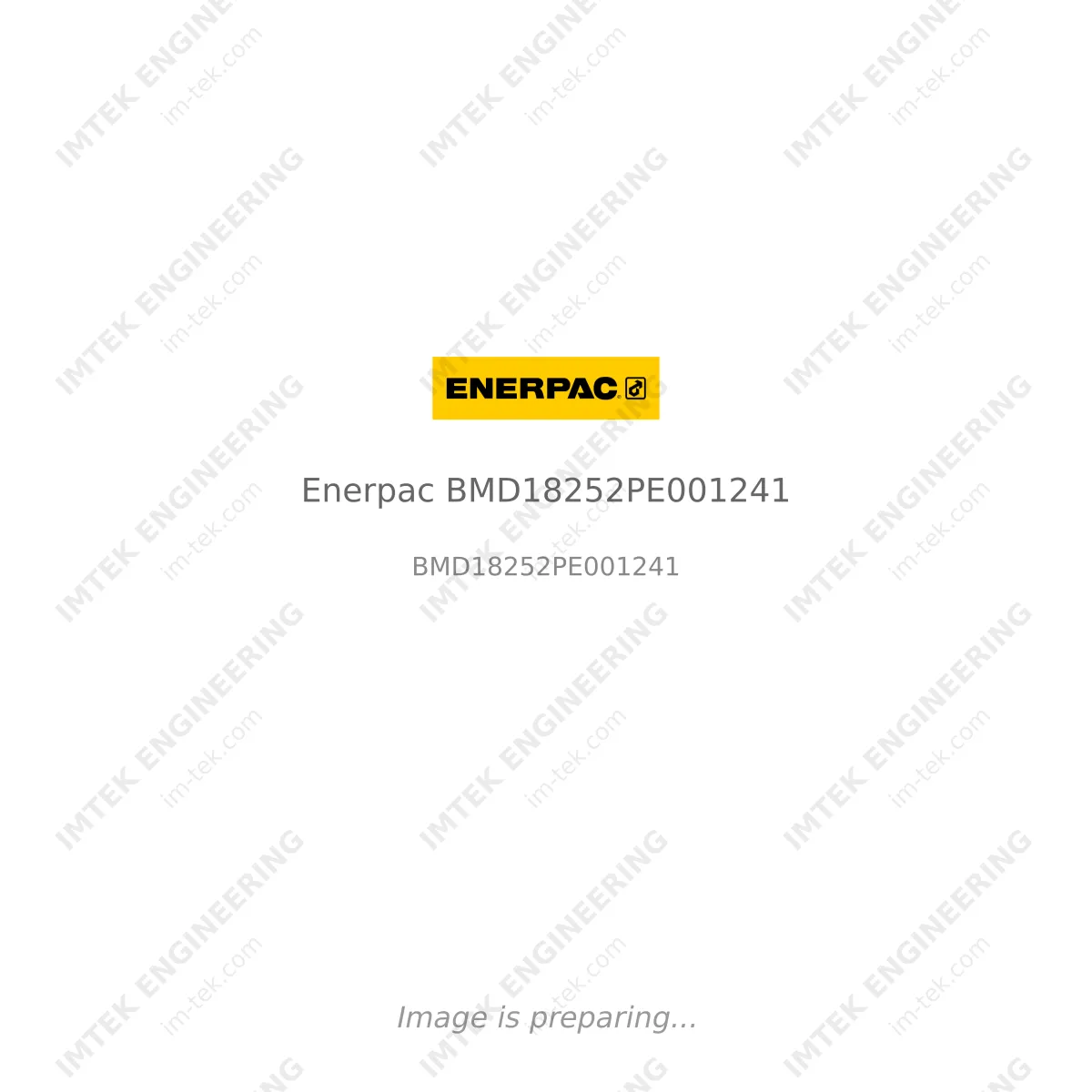 Enerpac Enerpac BMD18252PE001241 - BMD18252PE001241