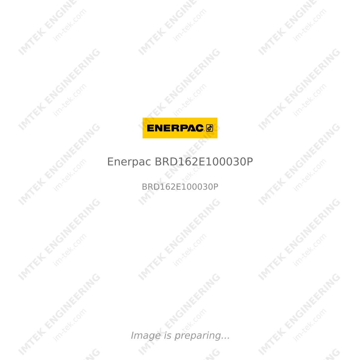 Enerpac Enerpac BRD162E100030P - BRD162E100030P