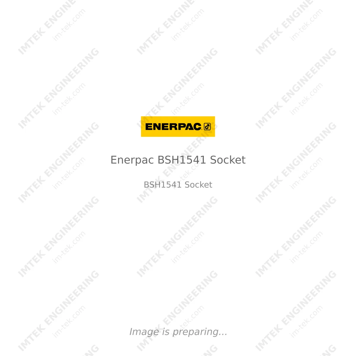 Enerpac Enerpac BSH1541 Socket - BSH1541 Socket