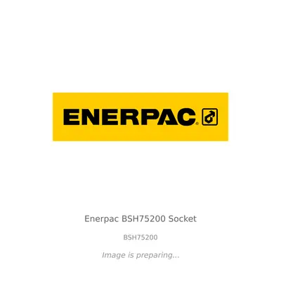 Enerpac Enerpac BSH75200 Socket - BSH75200