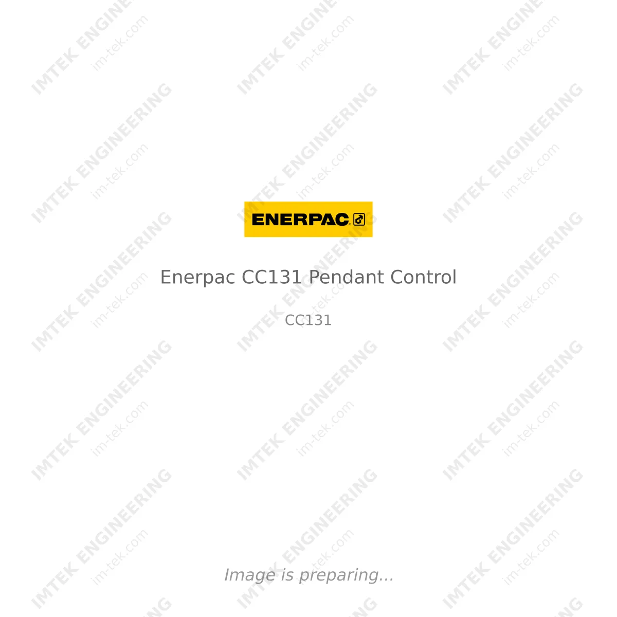 Enerpac Enerpac CC131 Pendant Control - CC131