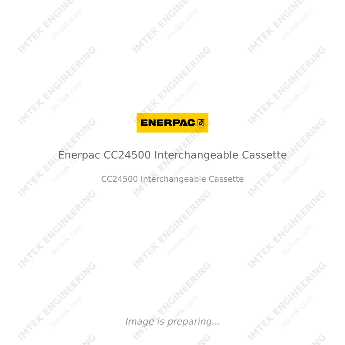 Enerpac Enerpac CC24500 Interchangeable Cassette - CC24500 Interchangeable Cassette