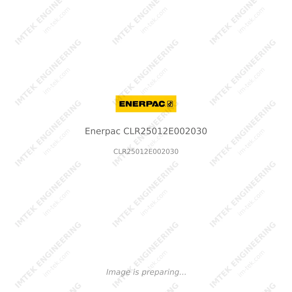 Enerpac Enerpac CLR25012E002030 - CLR25012E002030