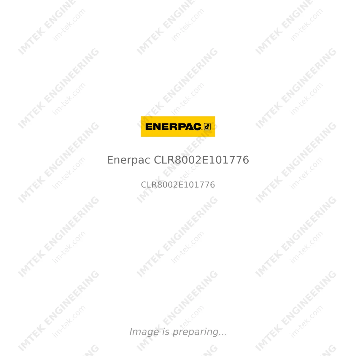 Enerpac Enerpac CLR8002E101776 - CLR8002E101776