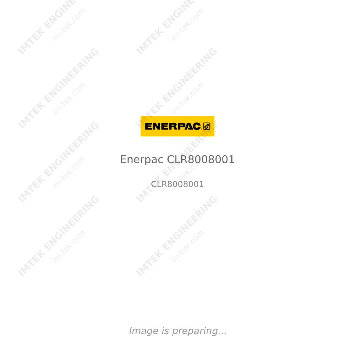 Enerpac Enerpac CLR8008001 - CLR8008001